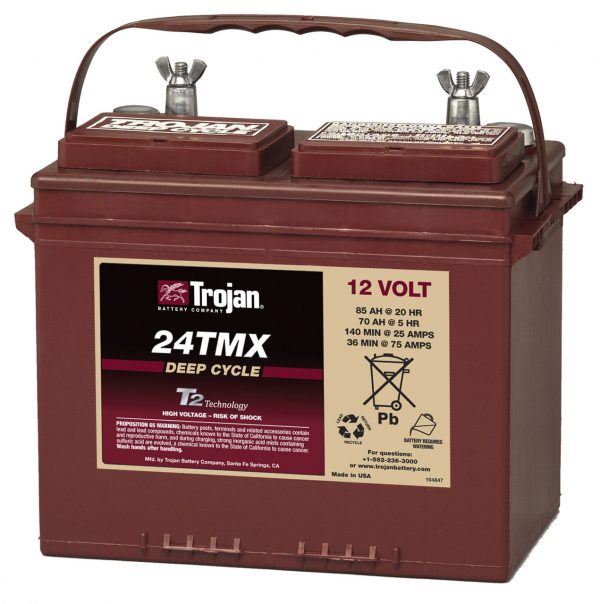 24TMX 12V 85AH Deep-Cycle Trojan Battery