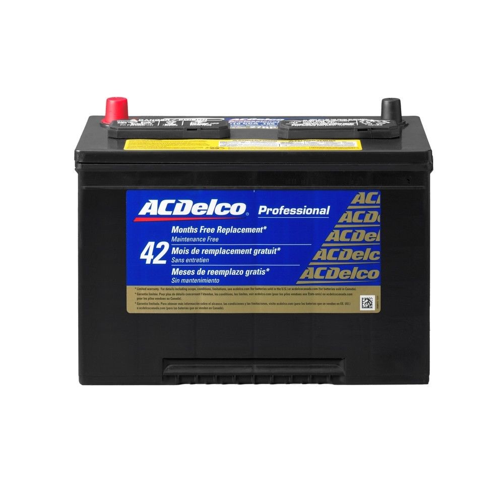 Acdelco Battery Application Chart