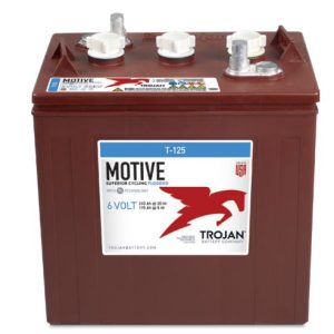 Trojan T-125 battery for golf cart and solar use
