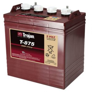 T-875 8V 170 AH Deep-Cycle Trojan Battery